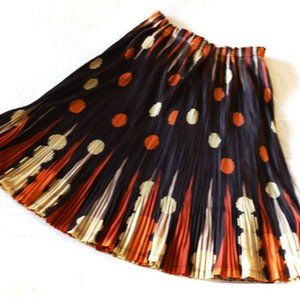 PLEATS PLEASE Multi Colored Flared Skirt